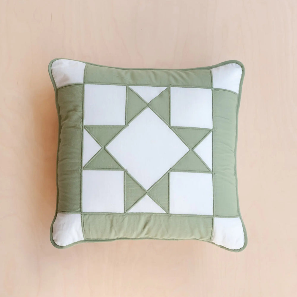 Quilted Cushion Cover in Flora TartanBlanketCo