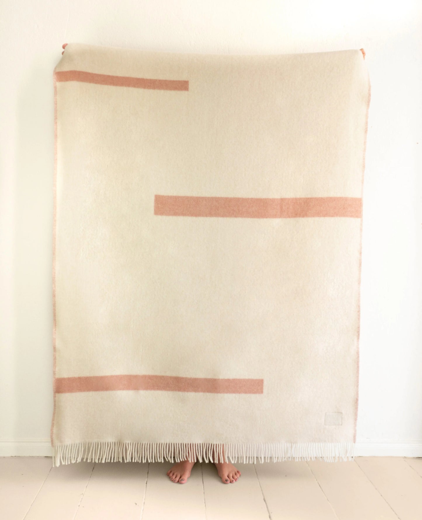 RIVER Dusty Pink Blanket Forestry Wool