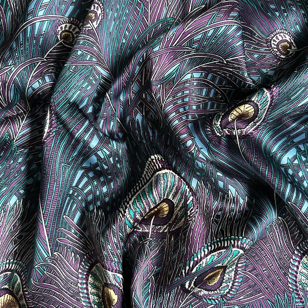 ROYAL HERA PETROL Liberty Silk Pillowcase Coco & Wolf