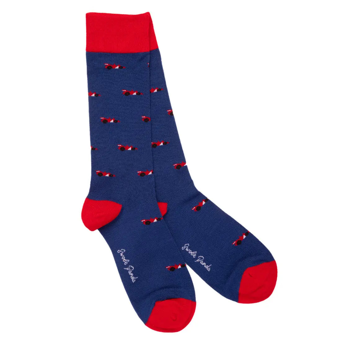 Racing Car Bamboo Socks Swole Panda