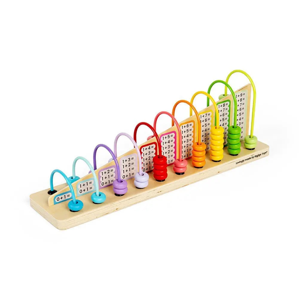 Rainbow Counting Abacus Toby Tiger