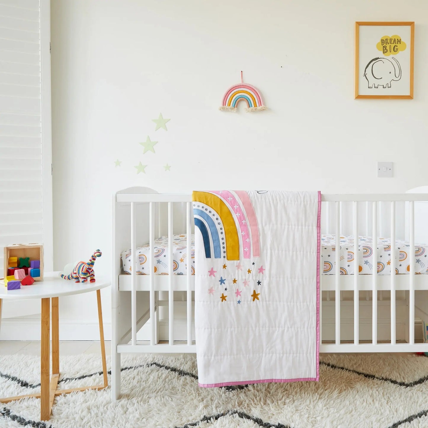 Rainbow Organic Cotton Quilt Kabode