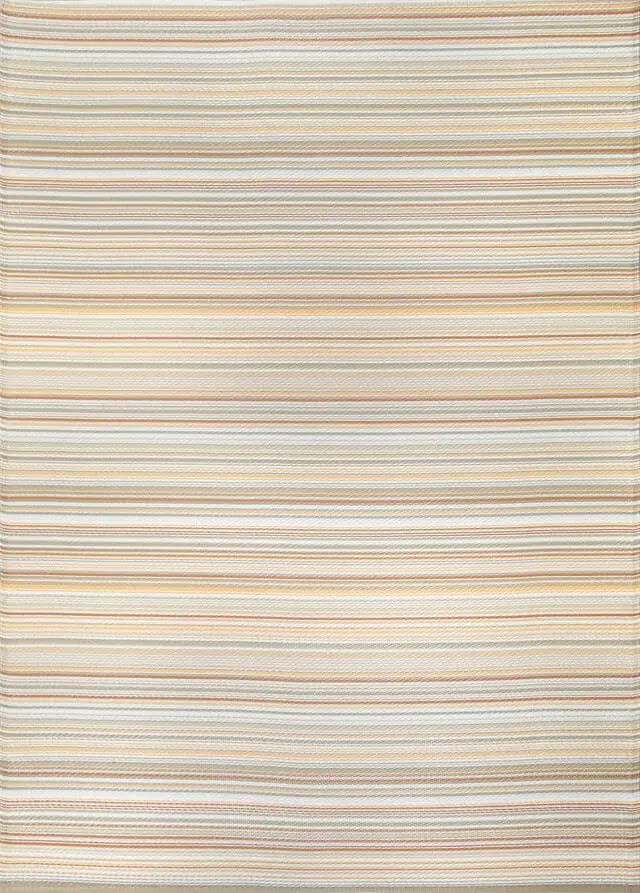 Rainbow Outdoor Rug Beige | 1020 The Rugs