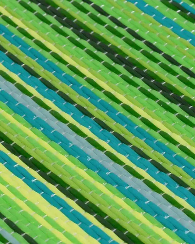 Rainbow Outdoor Rug Green | 1020 The Rugs