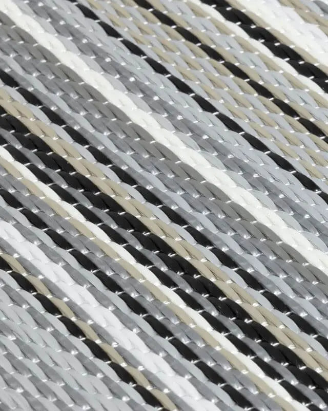 Rainbow Outdoor Rug Grey | 1020 The Rugs
