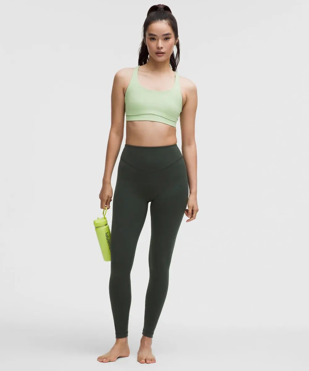Rainforest Green Women's Wunder Under SmoothCover High-Rise Tight 28" Lululemon