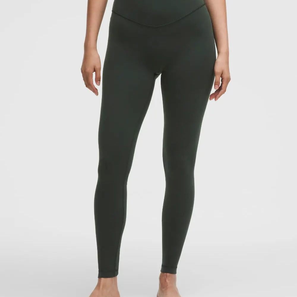 Rainforest Green Women's Wunder Under SmoothCover High-Rise Tight 28" Lululemon