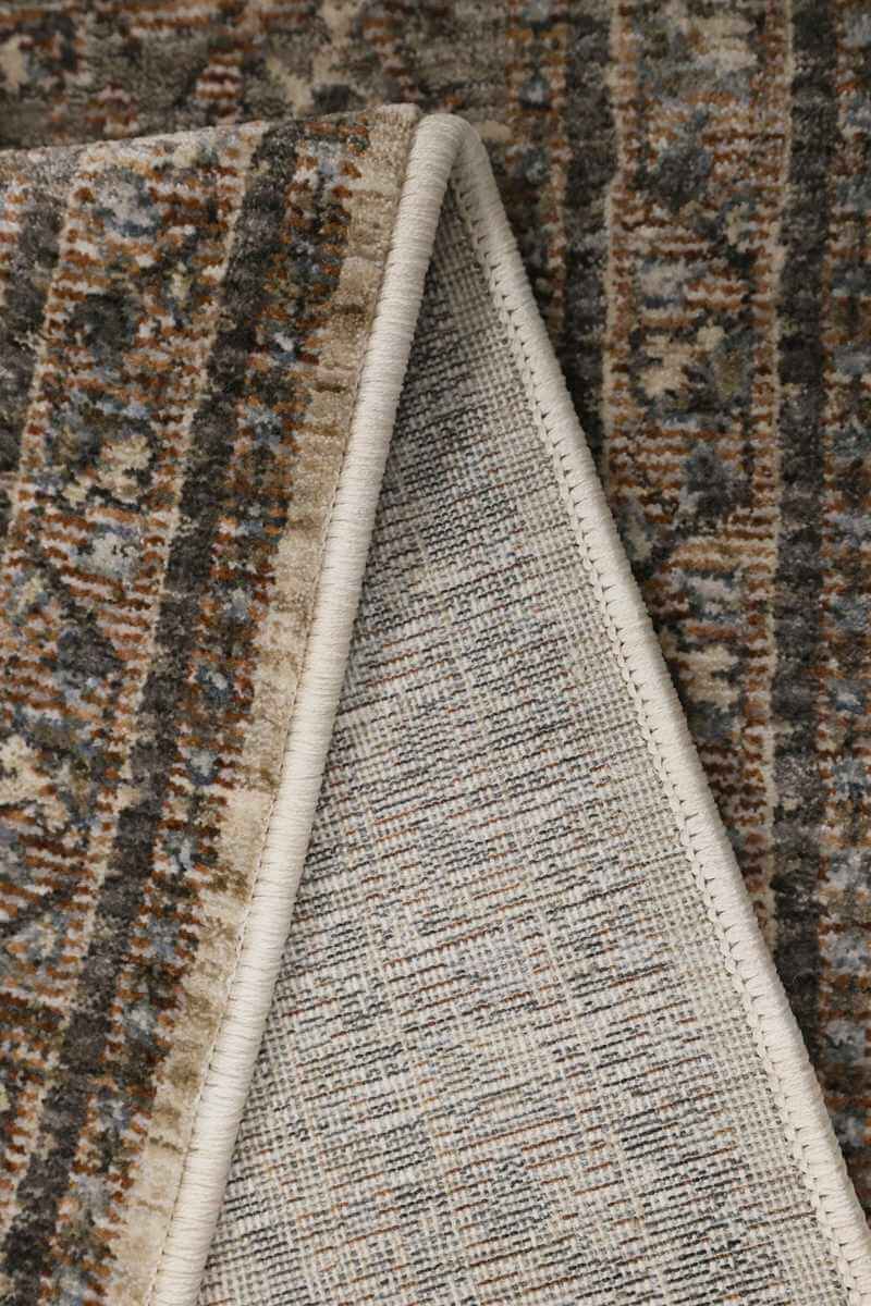 Raja Medallion Vintage Rug – Brown Heritage Elegance The Rugs