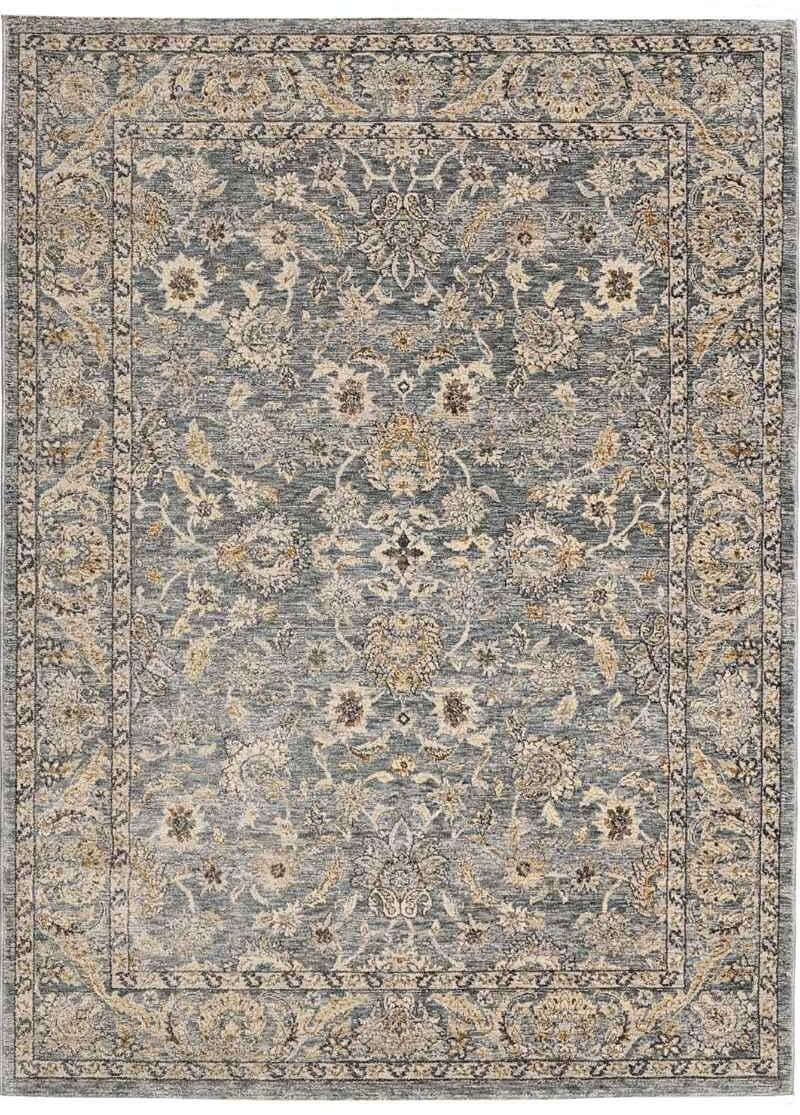 Raja Traditional Rug – Grey Vintage Elegance The Rugs