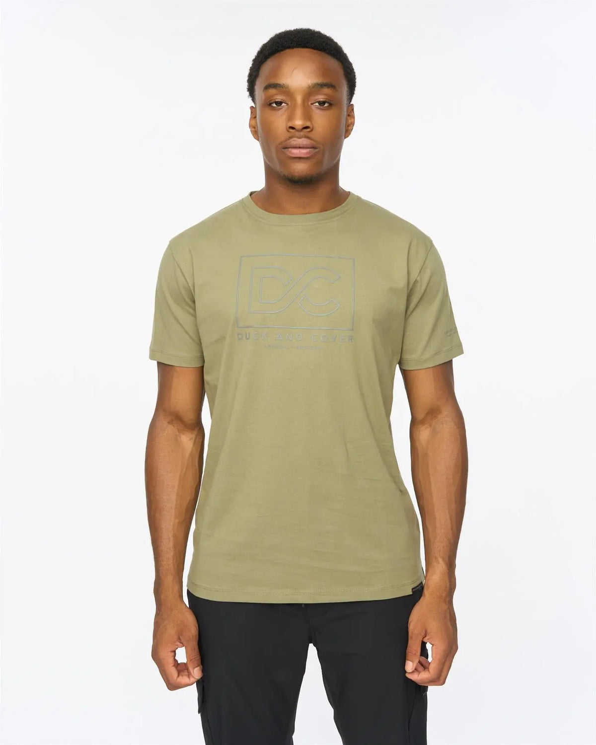Rampmoore Heavy T-Shirt Olive Duck and Cover