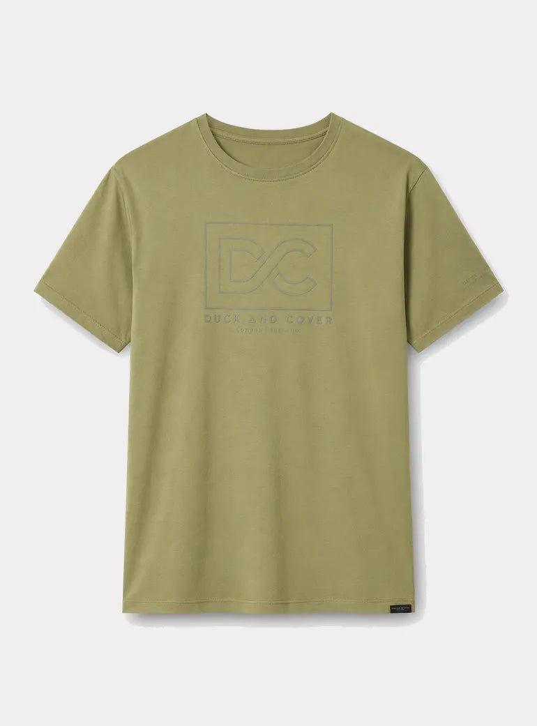 Rampmoore Heavy T-Shirt Olive Duck and Cover