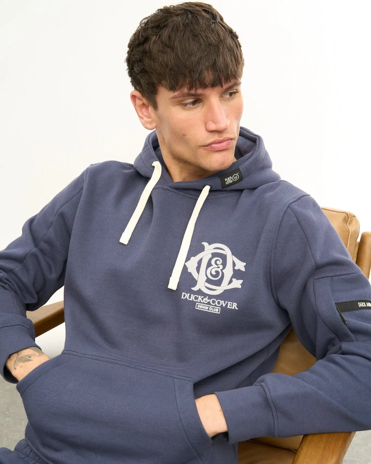Randolph Hoodie Navy Duck and Cover