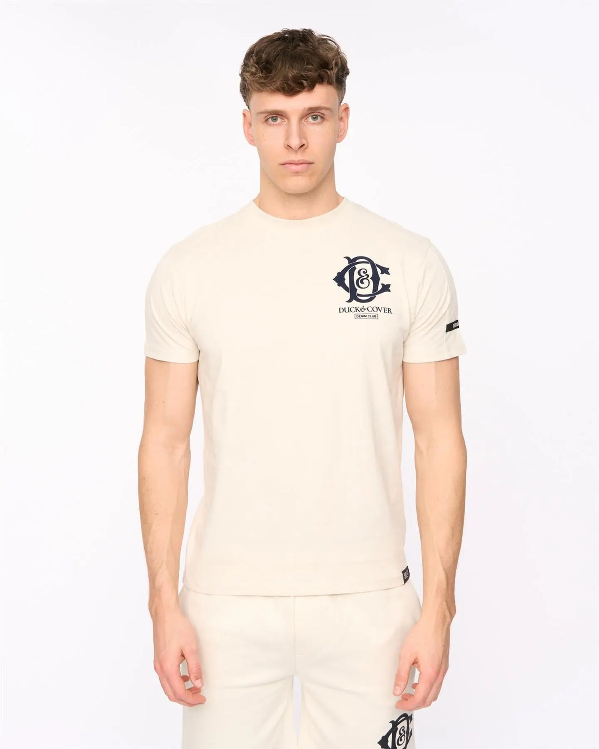 Randolph T-Shirt Light Stone Duck and Cover
