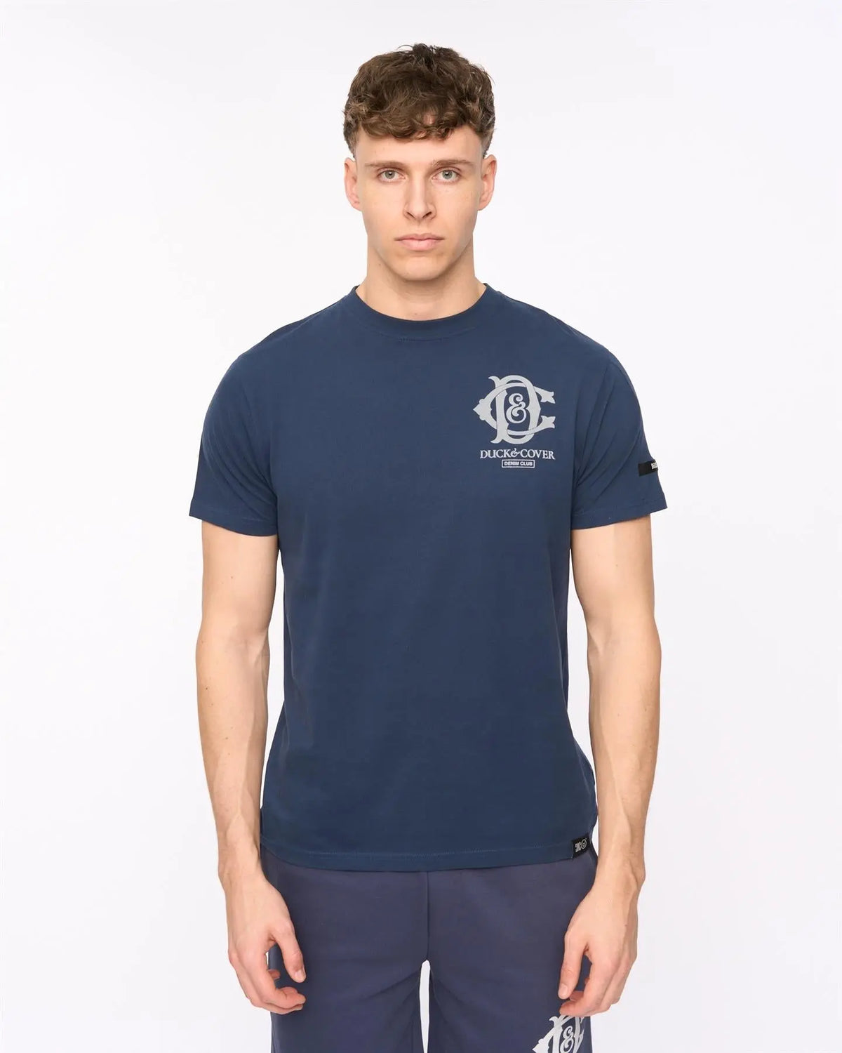 Randolph T-Shirt Navy Duck and Cover
