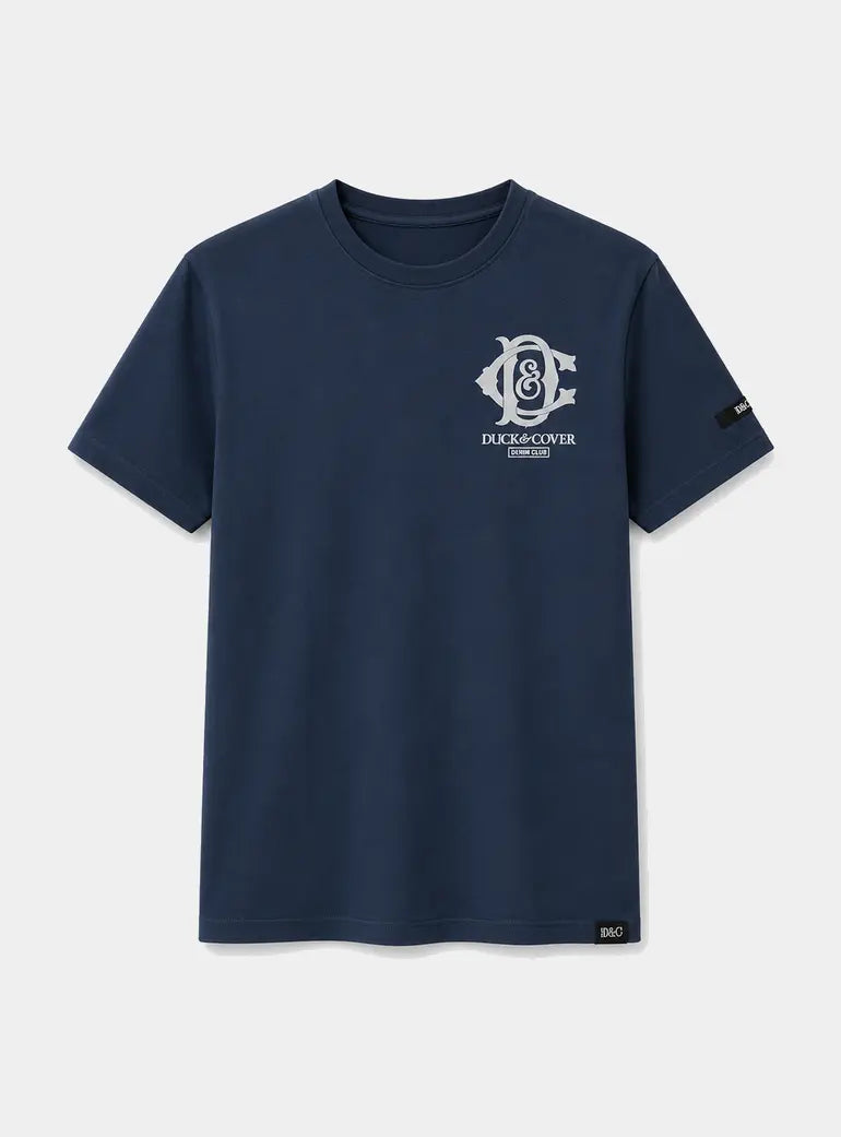 Randolph T-Shirt Navy Duck and Cover