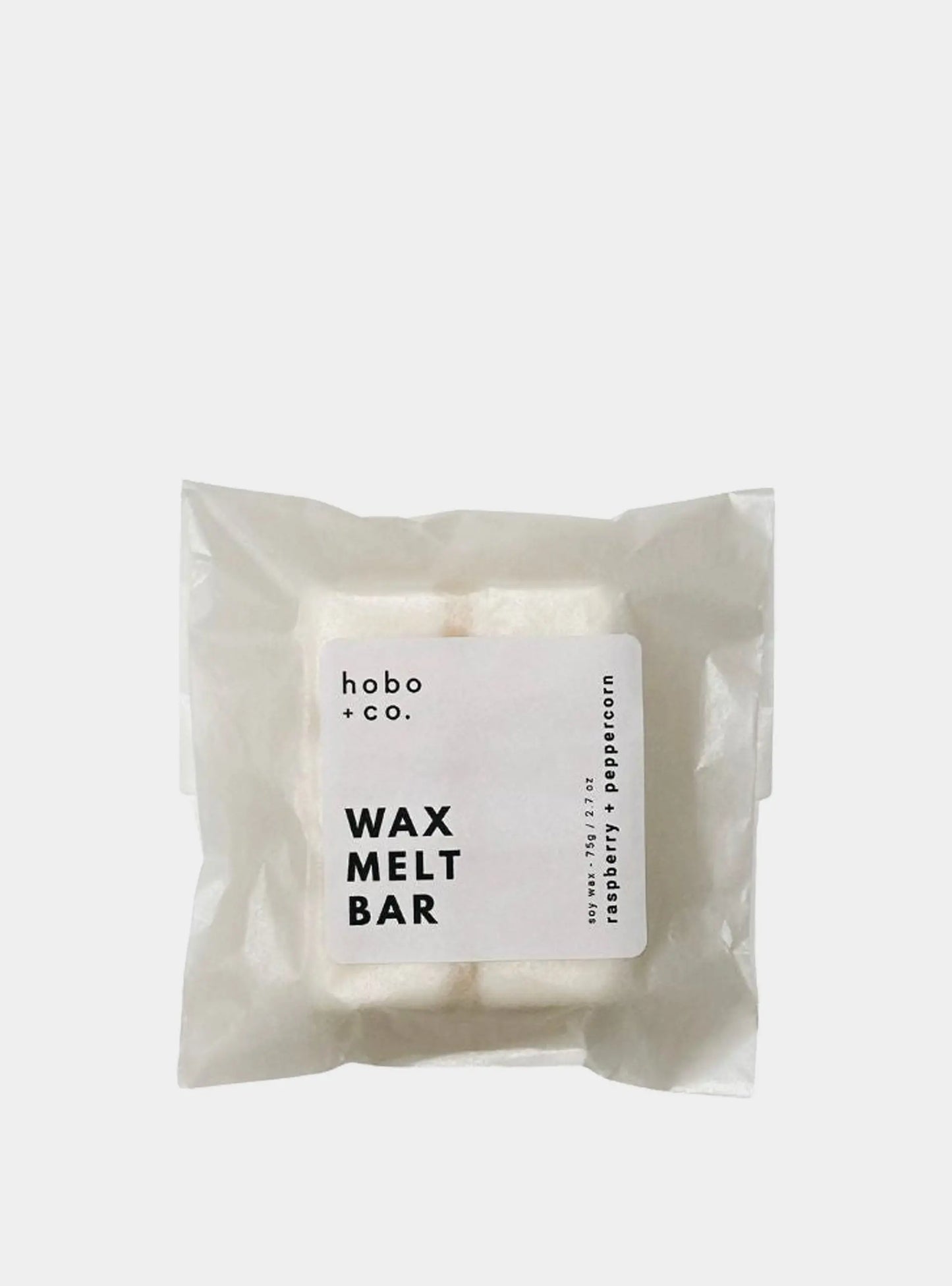 Raspberry + Peppercorn Wax Melt Bar hobo + co.