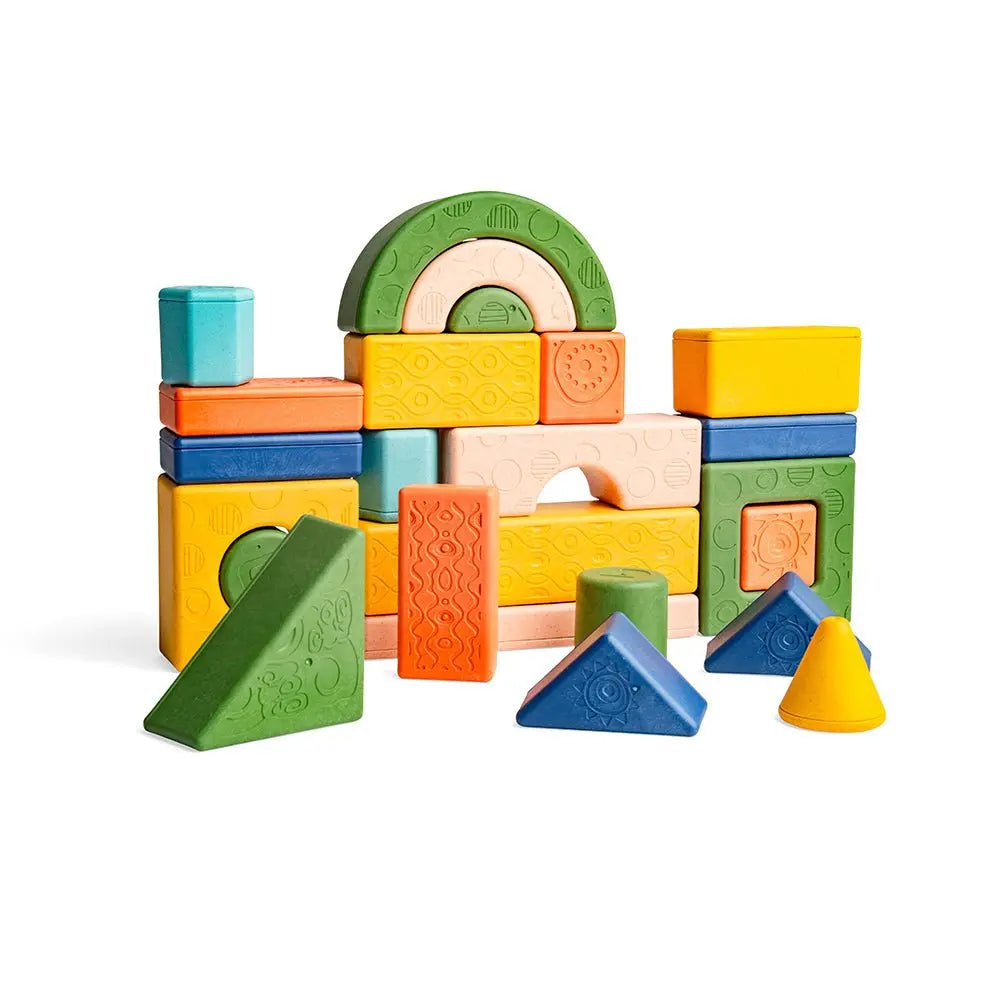 Rattle & Stack Blocks - Deluxe Pack Toby Tiger