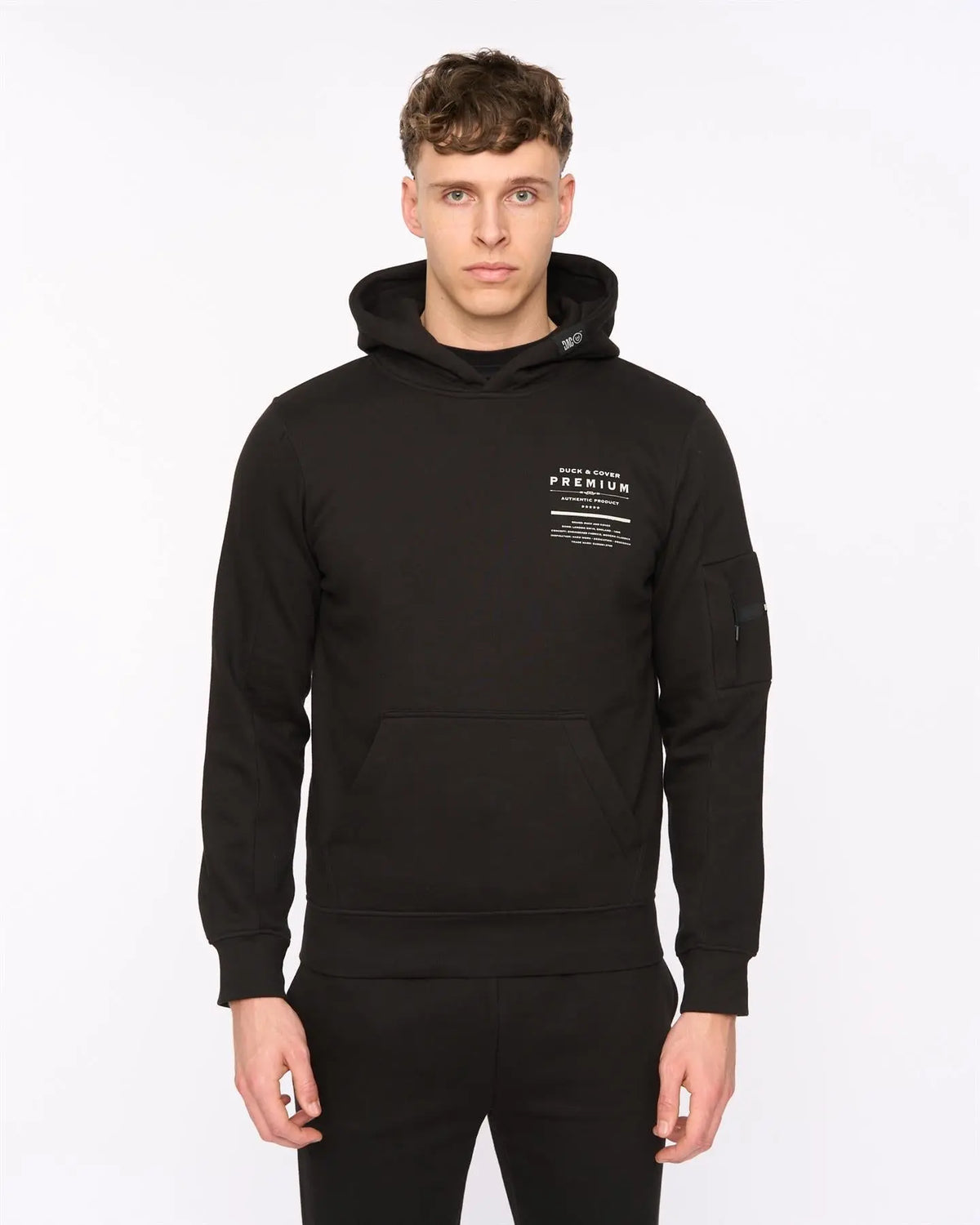 Rayland Hoodie Black Duck and Cover
