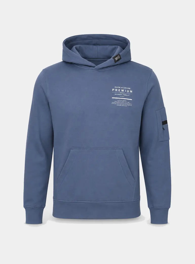 Rayland Hoodie Denim Blue Duck and Cover