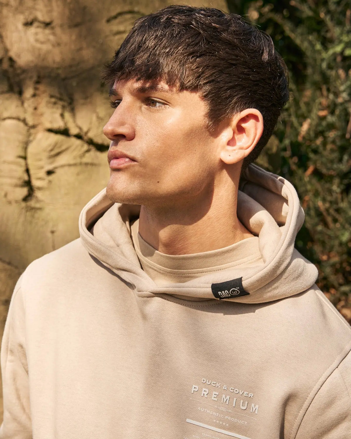 Rayland Hoodie Stone Duck and Cover