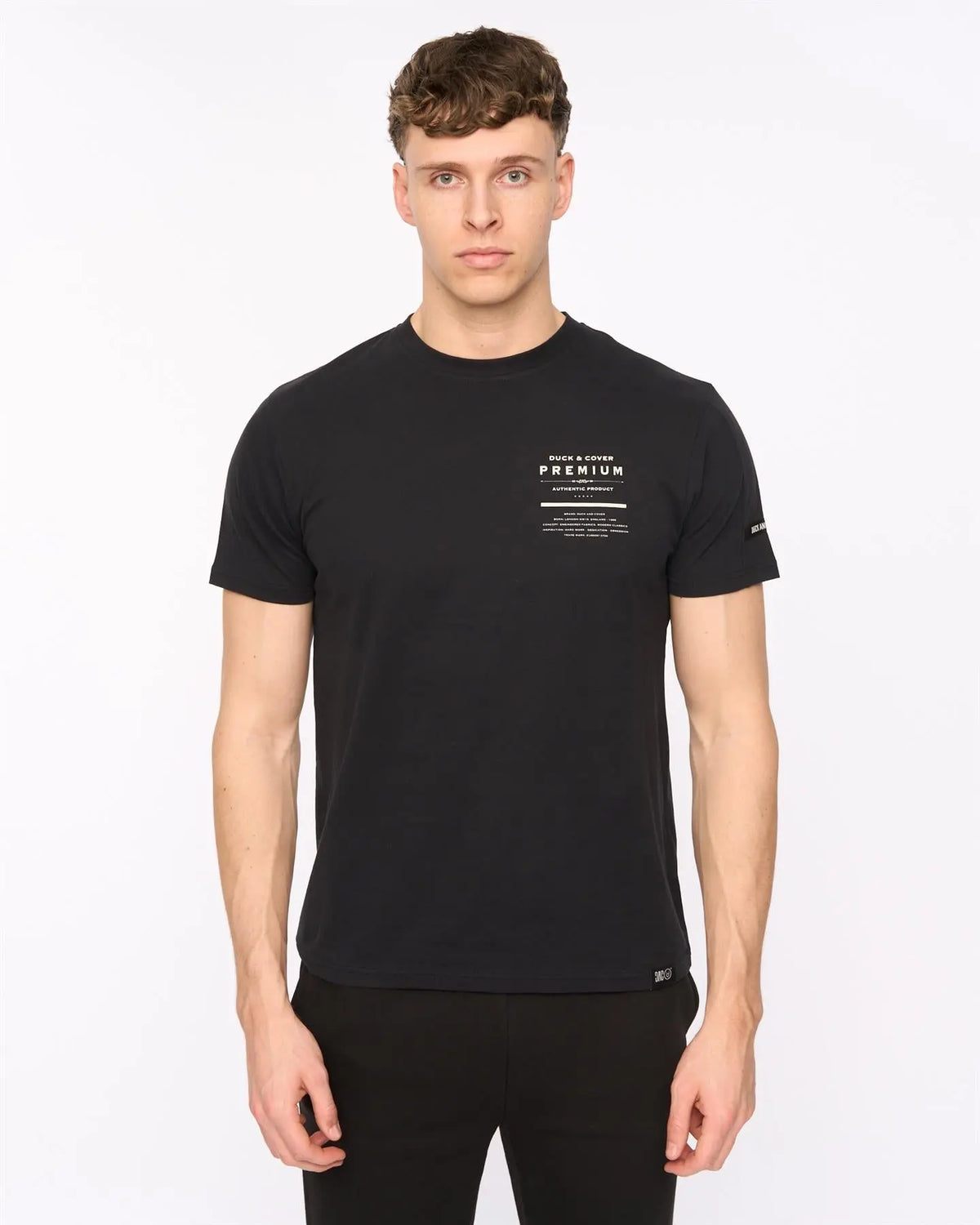 Rayland T-Shirt Black Duck and Cover
