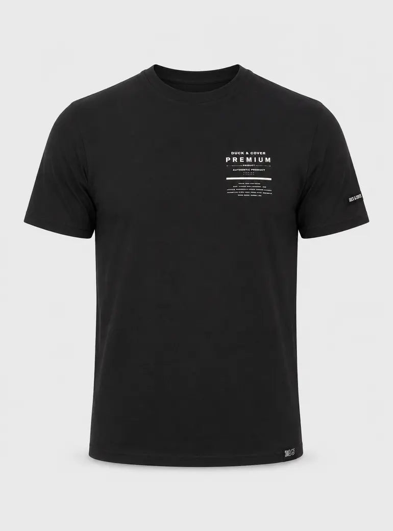 Rayland T-Shirt Black Duck and Cover