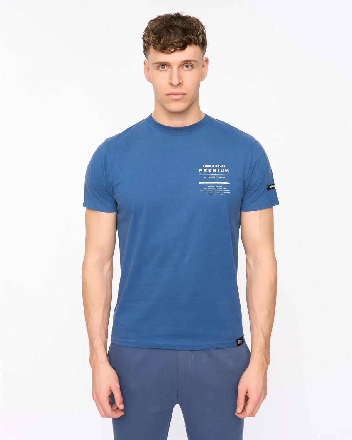 Rayland T-Shirt Denim Blue Duck and Cover