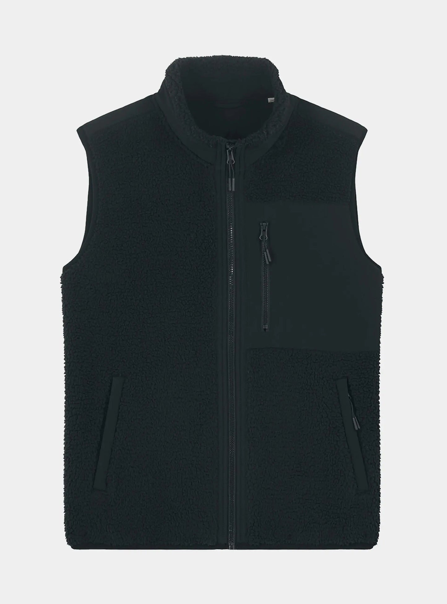 Recycled Sherpa Fleece Bodywarmer: Unisex Earth Wardrobe