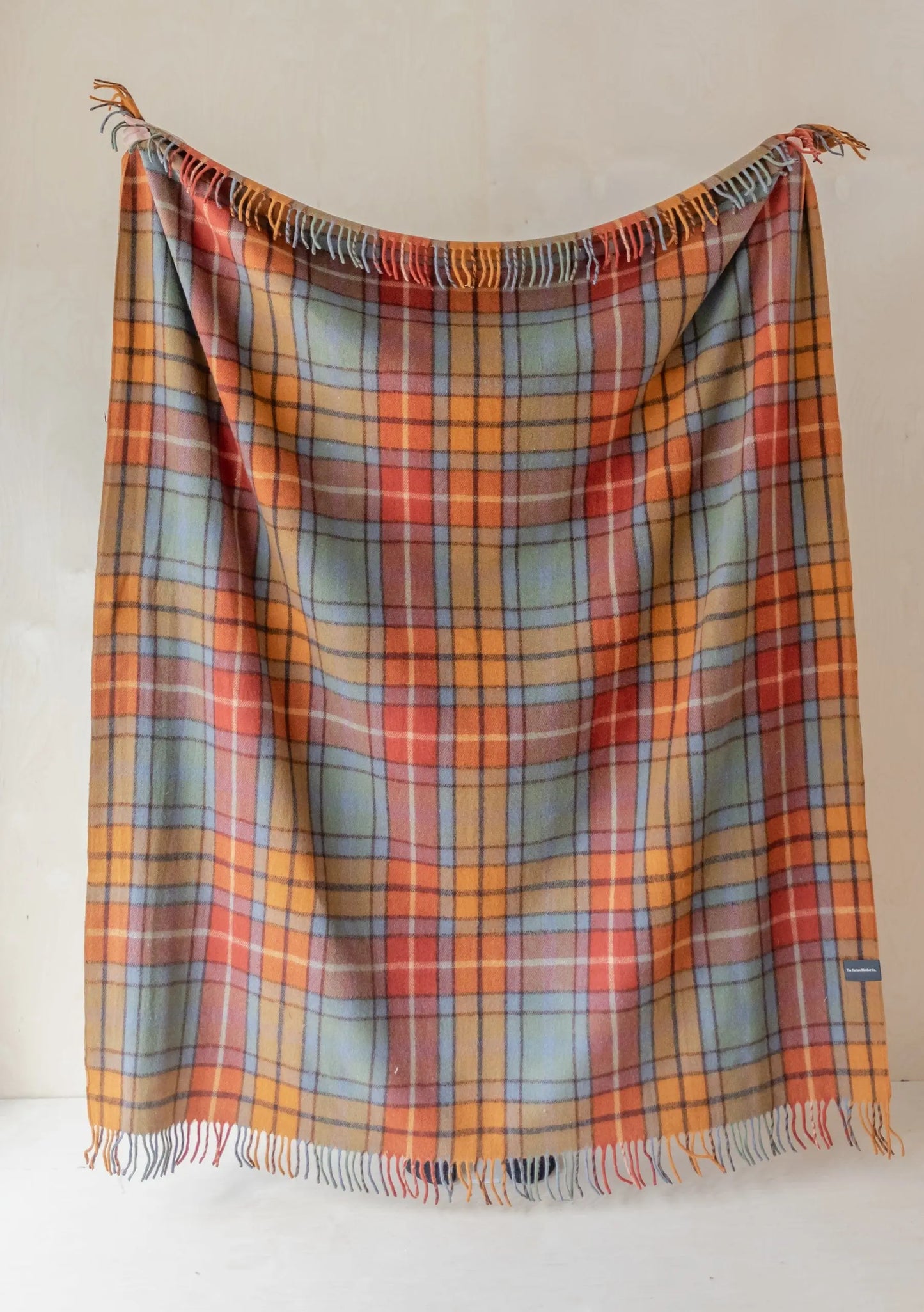 Recycled Wool Blanket in Buchanan Antique Tartan TartanBlanketCo