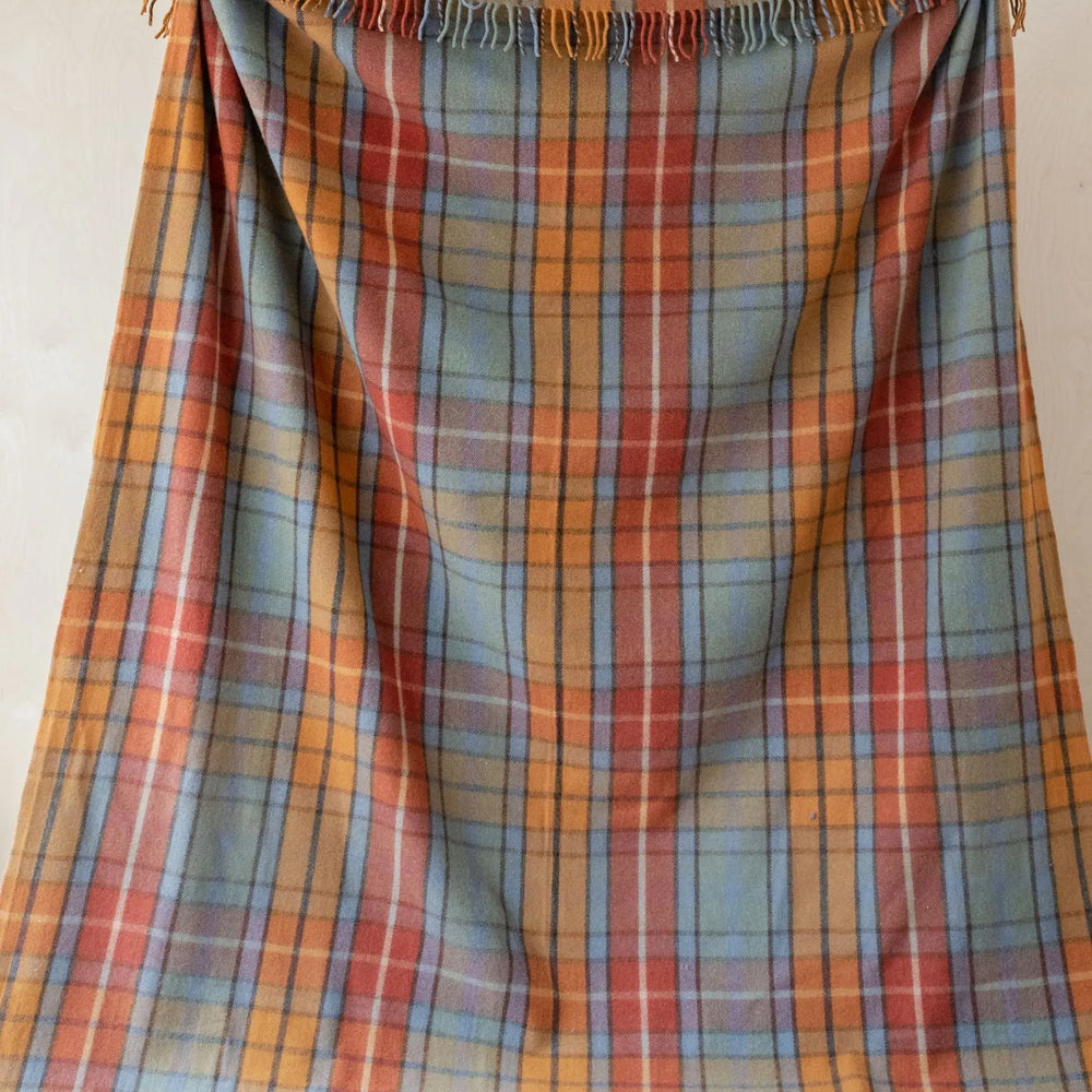 Recycled Wool Extra Large Blanket in Buchanan Antique Tartan TartanBlanketCo