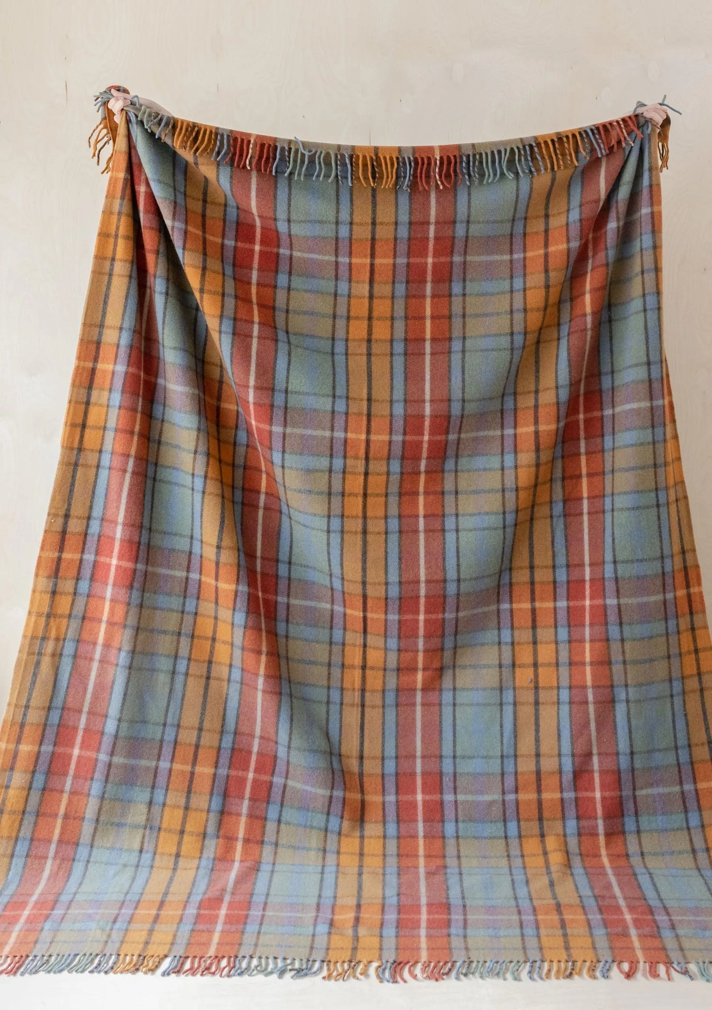 Recycled Wool Extra Large Blanket in Buchanan Antique Tartan TartanBlanketCo