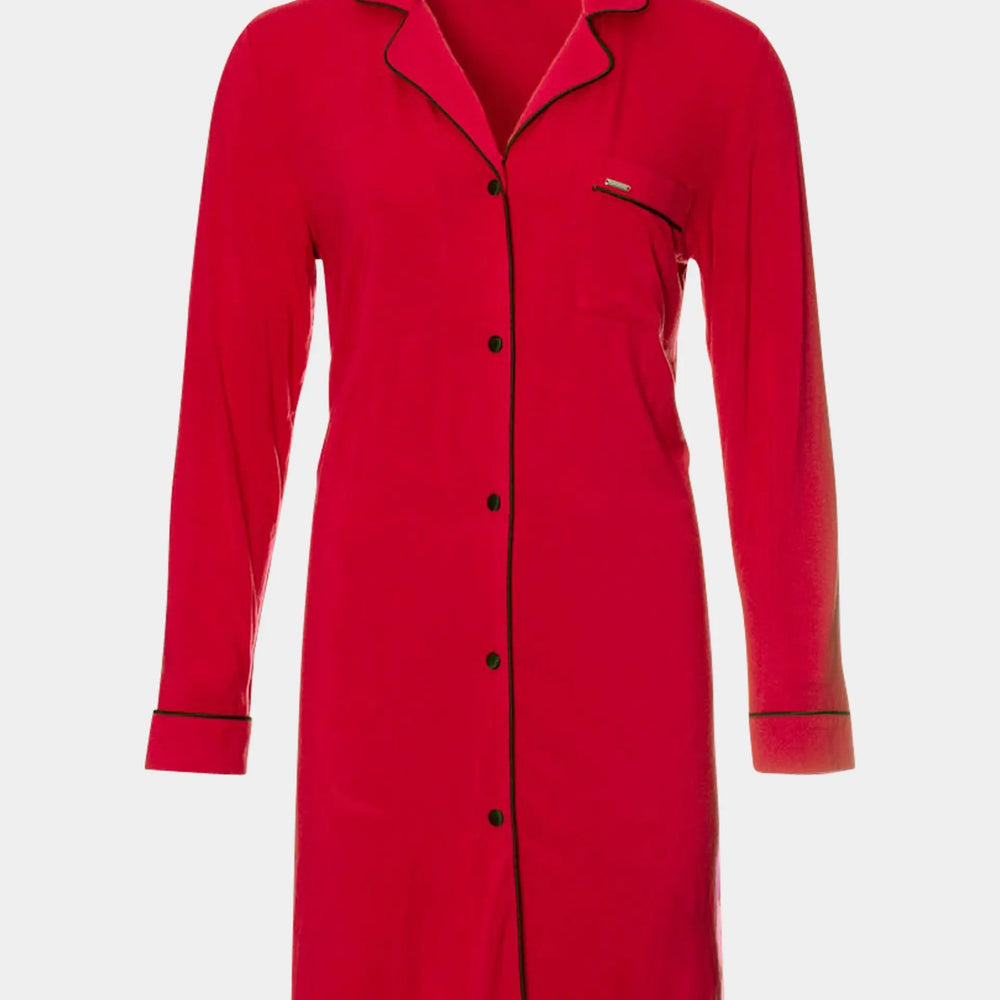 Red Bamboo Nightshirt Pretty You London