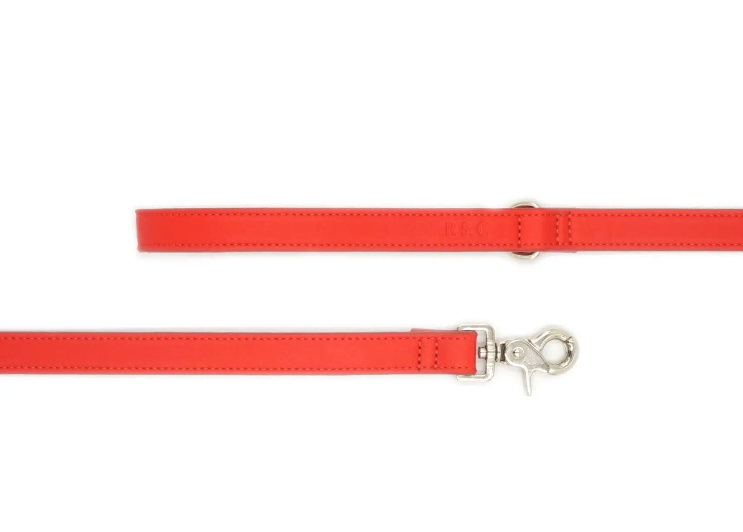 Red Leather Dog Lead Ralph & Co