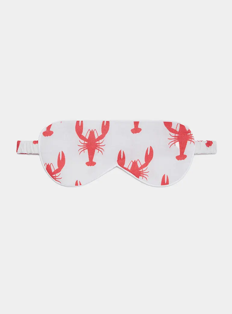 Lobster Organic Cotton Sleep Mask