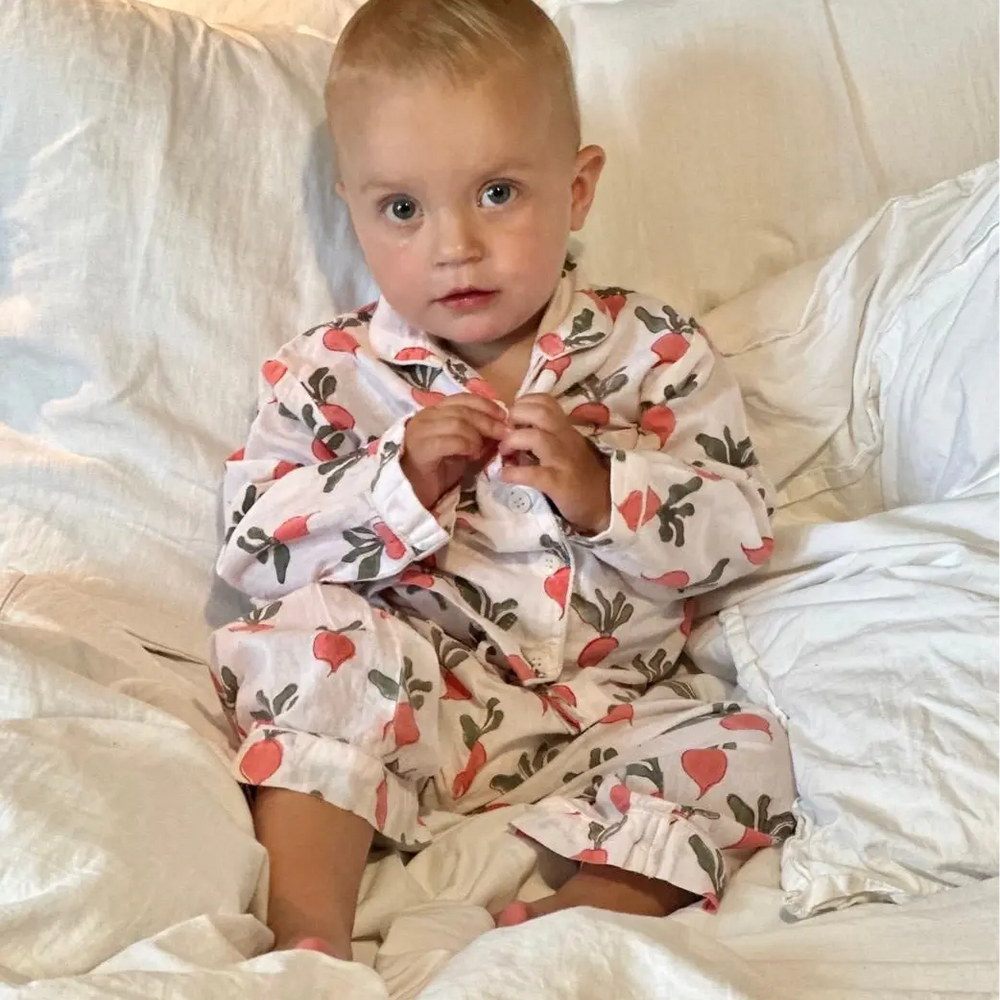 Red Radish Children's Pyjamas Woo Woo London