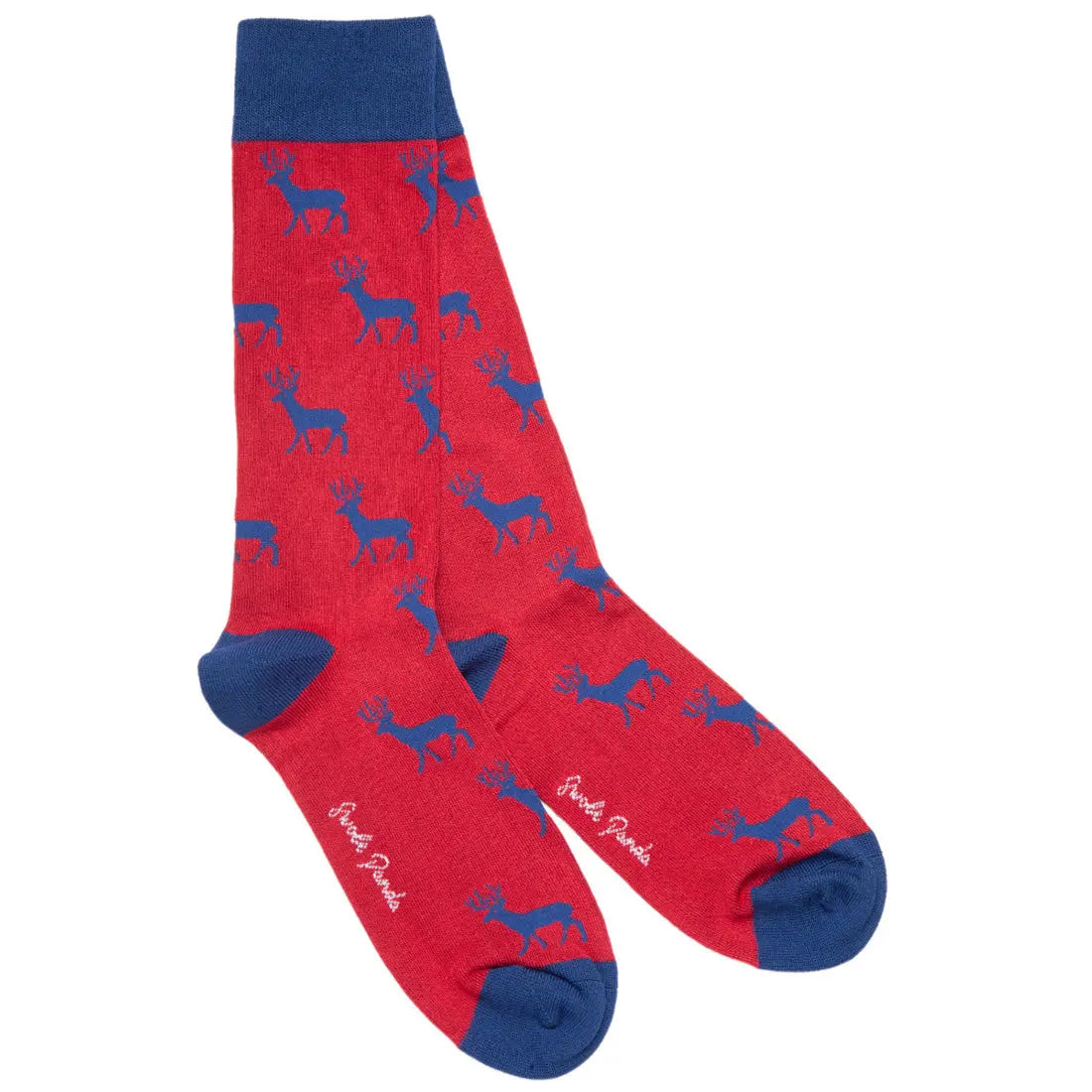 Red Stag Bamboo Socks Swole Panda