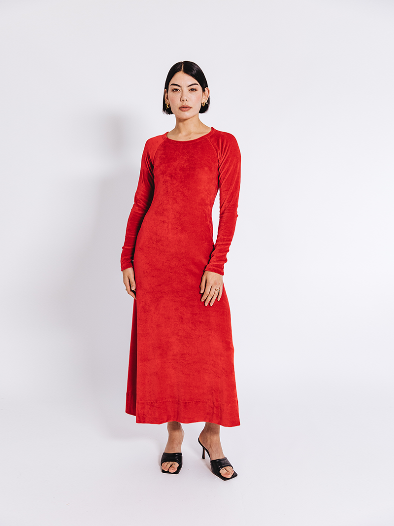 Organic Velour Dress Planet Loving Company
