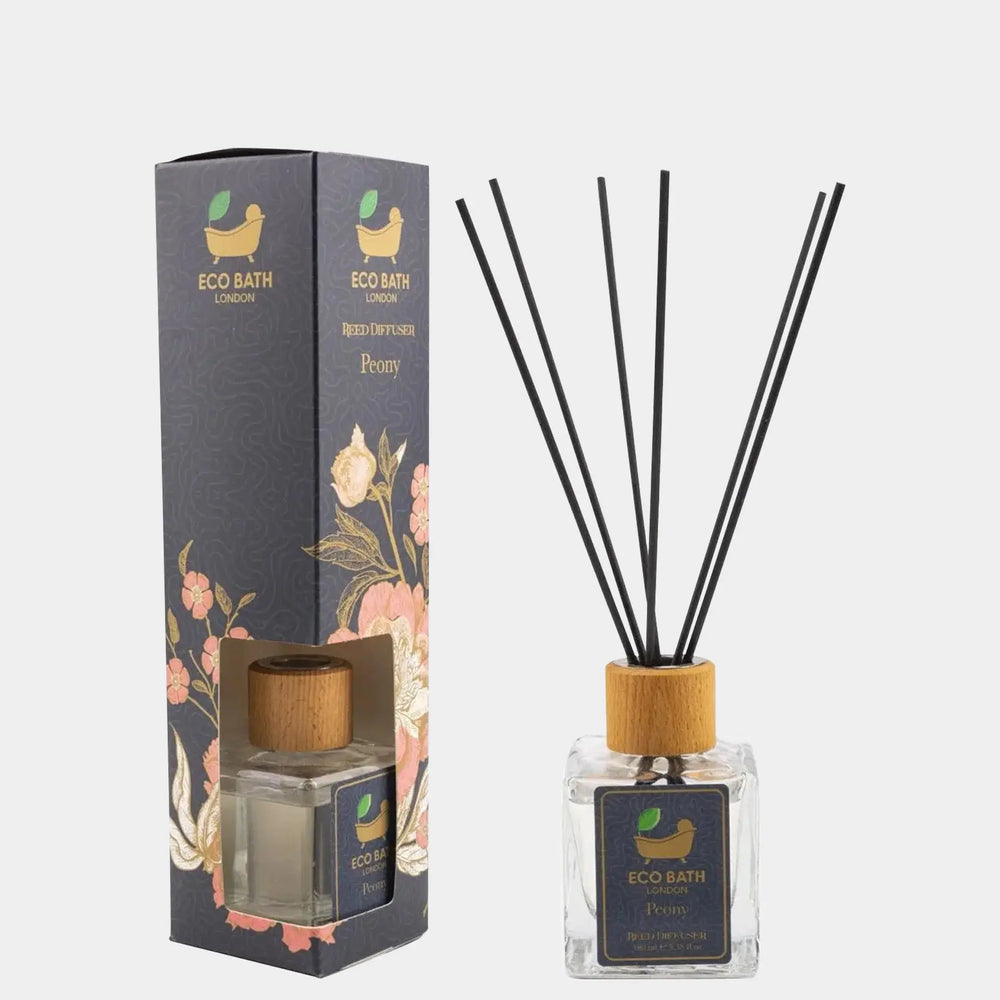 Reed Diffuser Collection - Luxurious Home Fragrance, Long-Lasting Room Diffusers with Natural Essential Oils, 100ml (3.38 Fl.Oz), Multiple Scents Available Eco Bath London