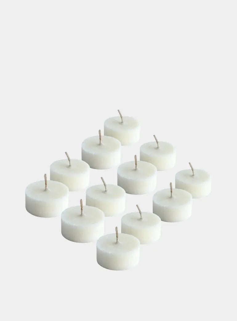 Refillable Unscented Tealights sho-moon