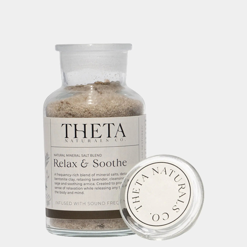Relax & Soothe - Bath Salts Theta Naturals Co