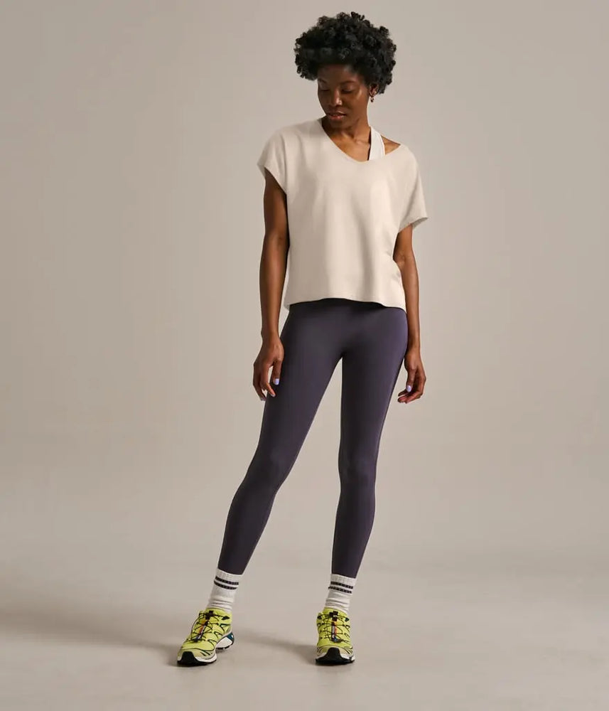 Relaxed V-Neck T-shirt BAM Clothing