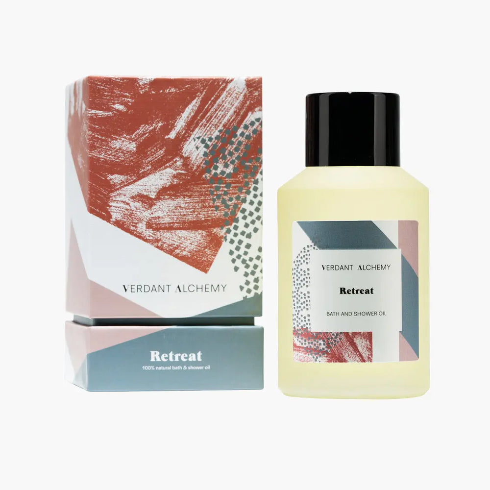 Retreat Bath & Shower Oil 100ml Verdant Alchemy