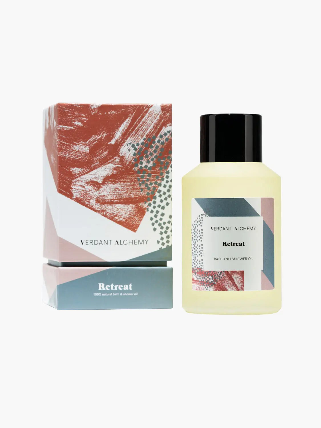 Retreat Bath & Shower Oil 100ml Verdant Alchemy