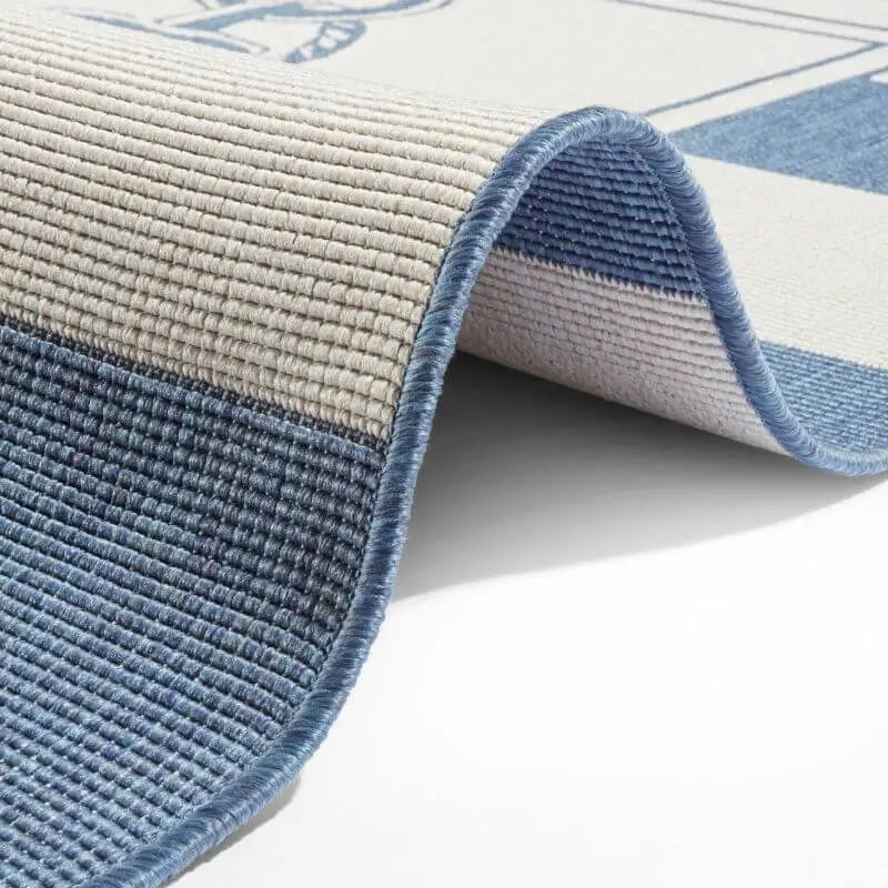 Reversible Indoor-Outdoor Flatweave Gandara Rug The Rugs