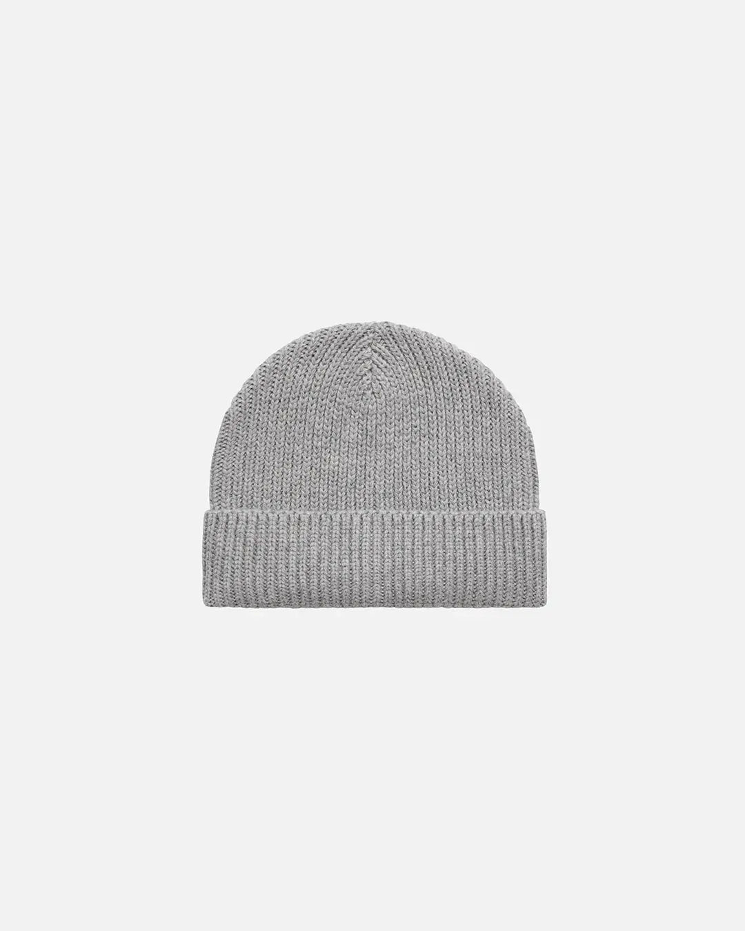 Ribbed Beanie - Grey Etiquette