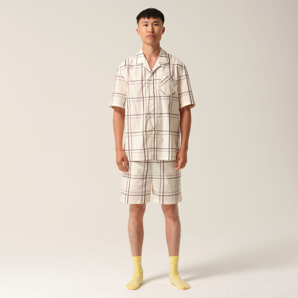 Mens Riley Short PJs Silver Linings Tonic London