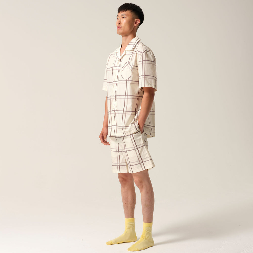 Mens Riley Short PJs Silver Linings Tonic London
