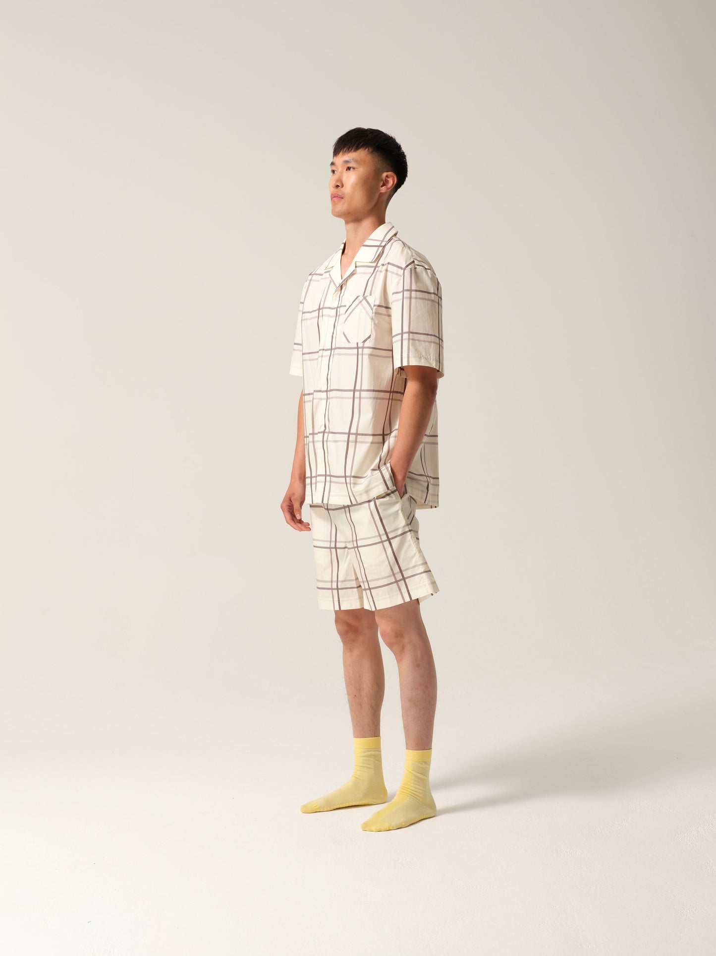 Mens Riley Short PJs Silver Linings Tonic London
