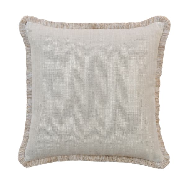 Riviera Sand, Hollowfibre, Cushion Sophie Paterson Herringbone Andrew Martin