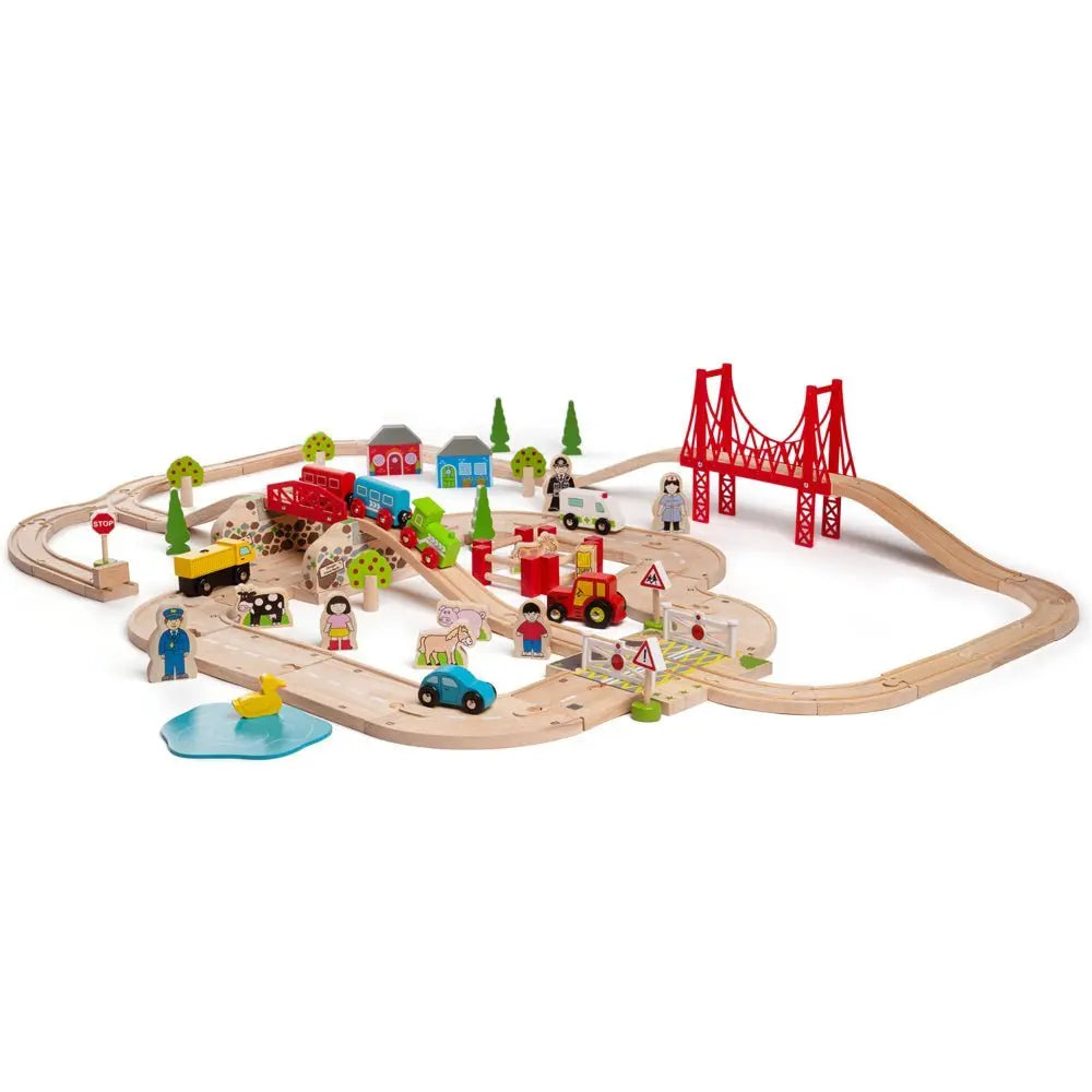 Road & Rail Train Set Toby Tiger